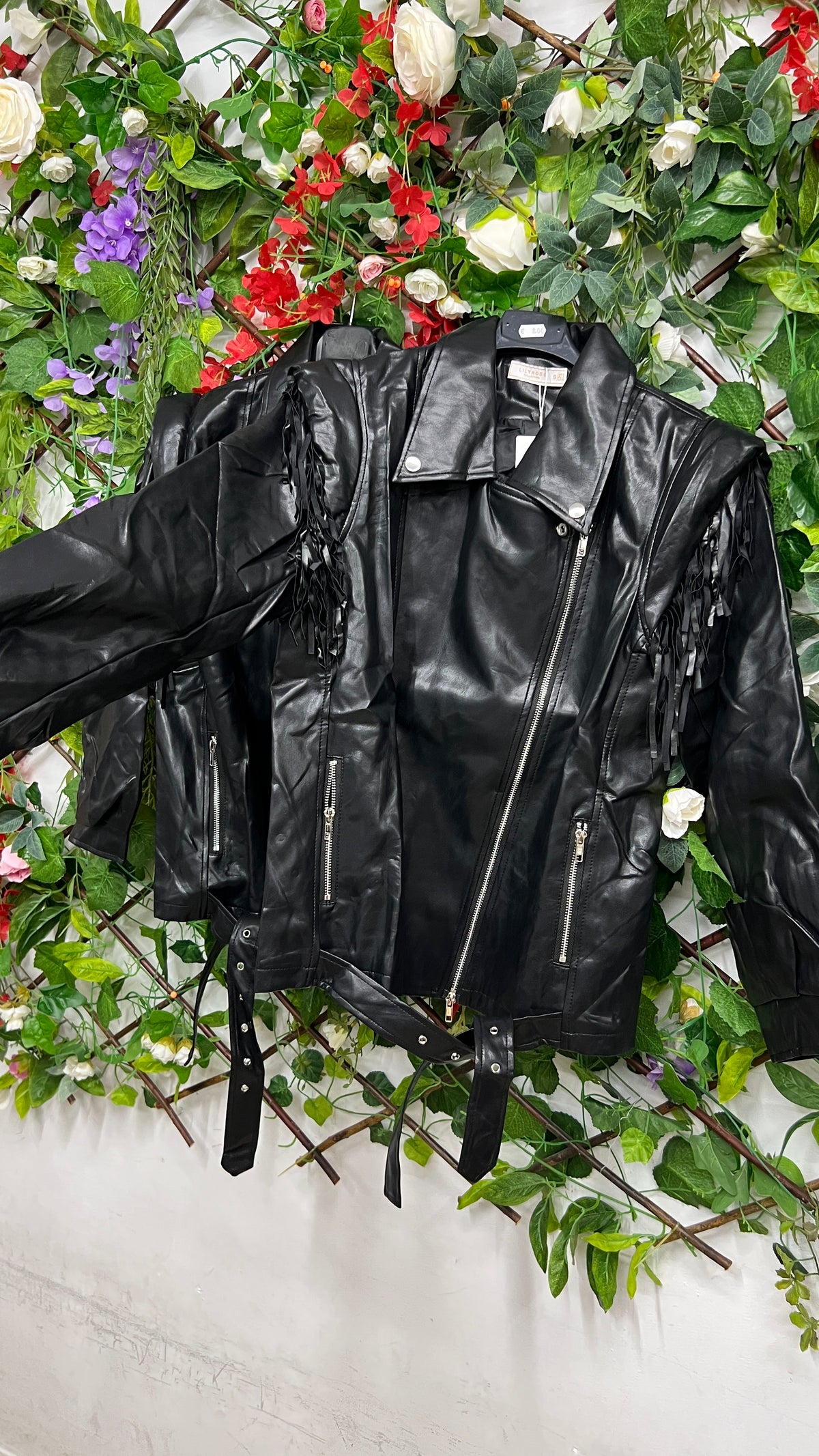 Chaqueta PoliPiel Flecos