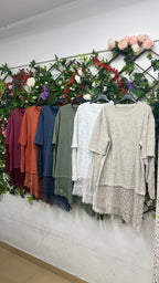 Camiseta Encajes