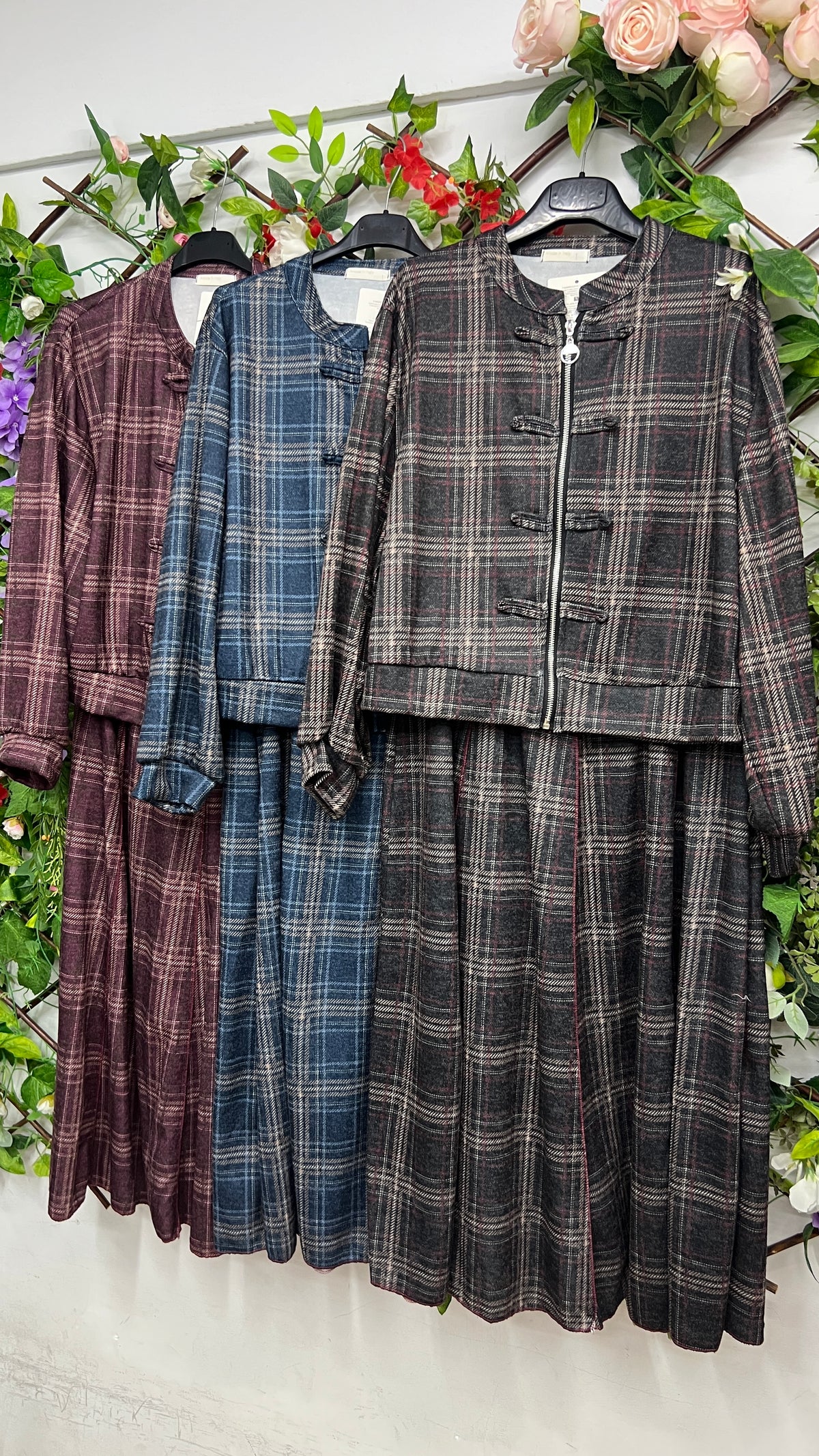 Conjunto Falda Cuadros