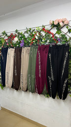Pantalon Bombacho Detalles Print