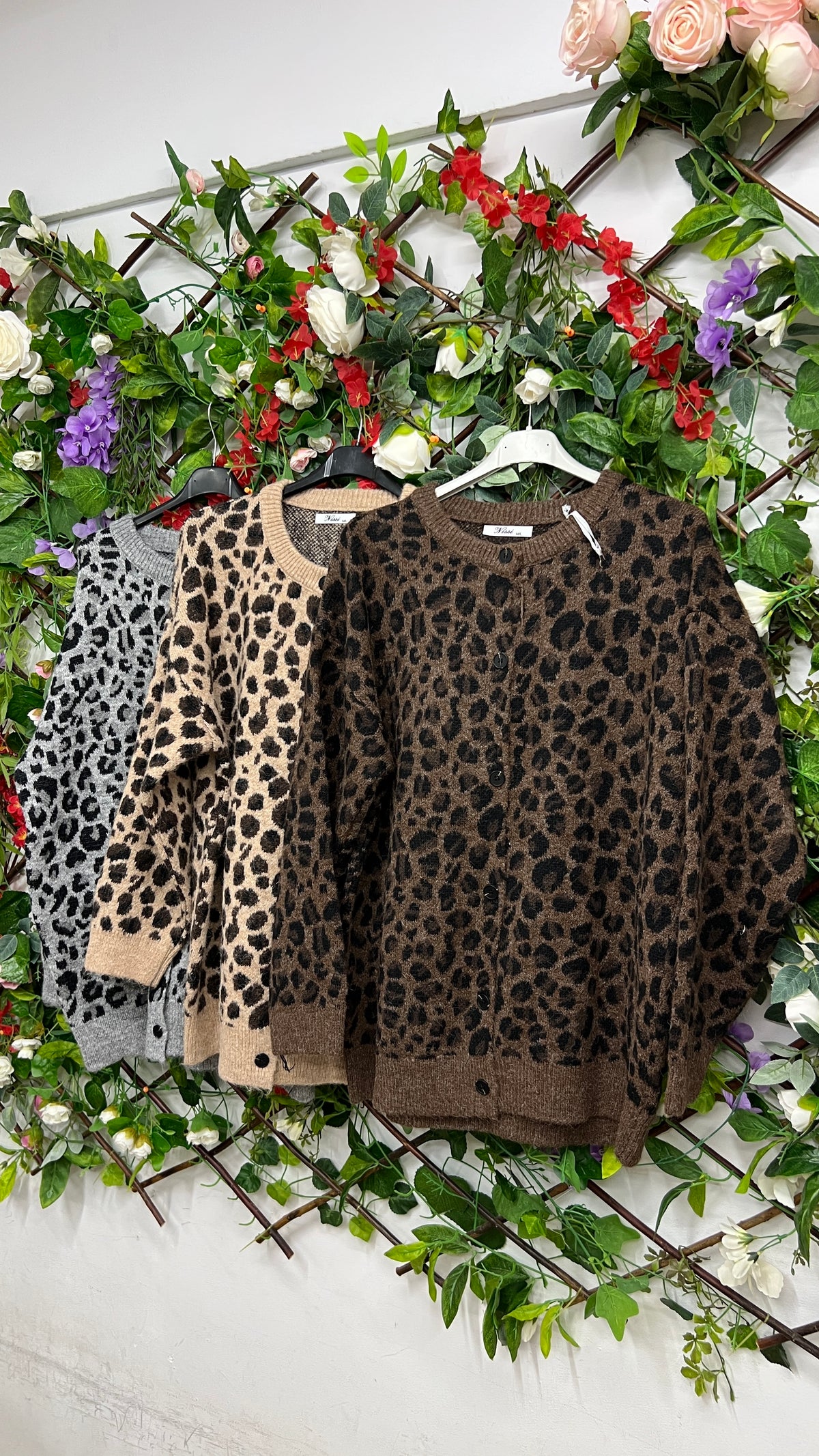 Cardigan Animal Print