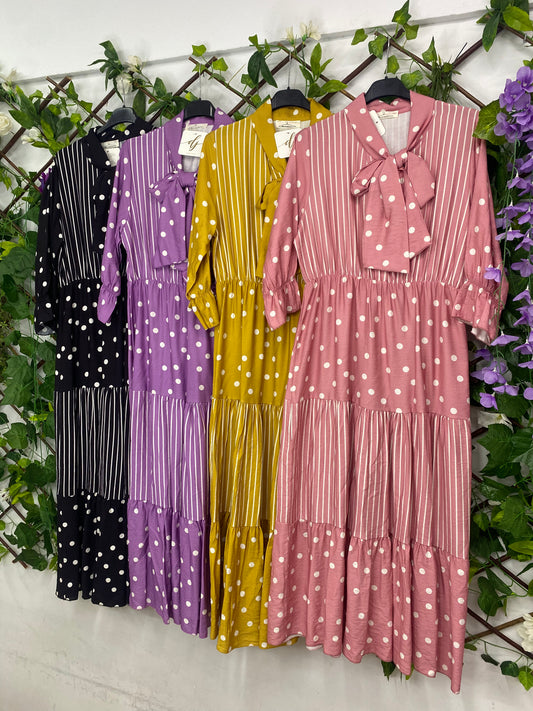 Vestido Rayas-Lunares