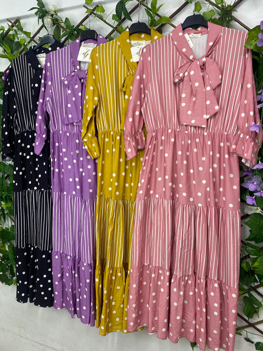 Vestido Rayas-Lunares