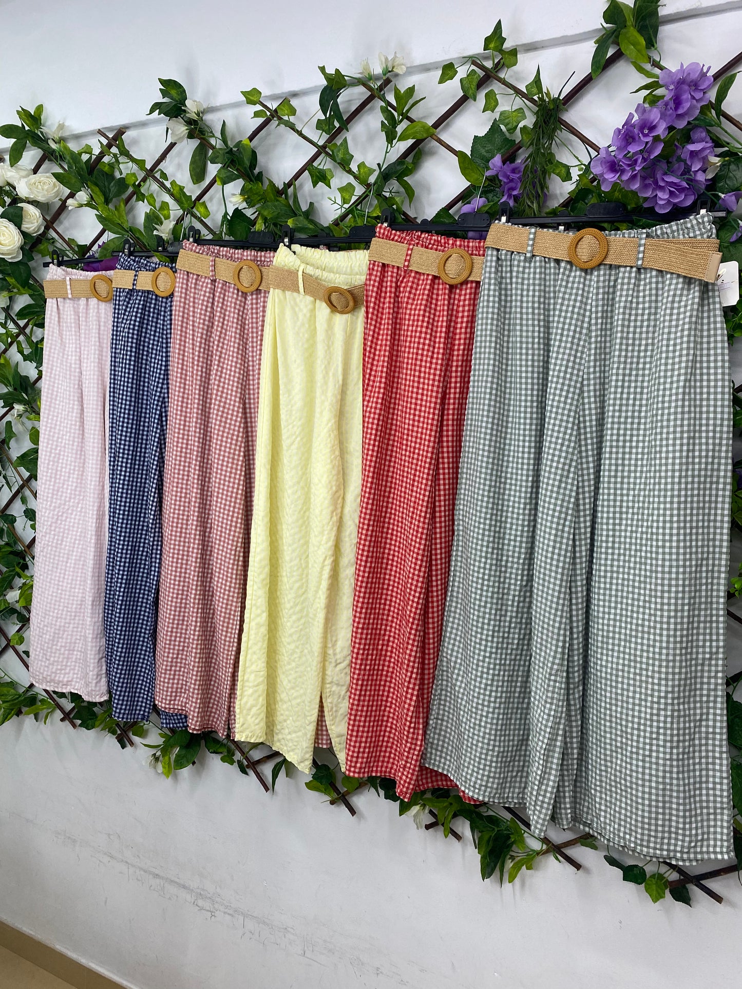 Pantalon Vichy