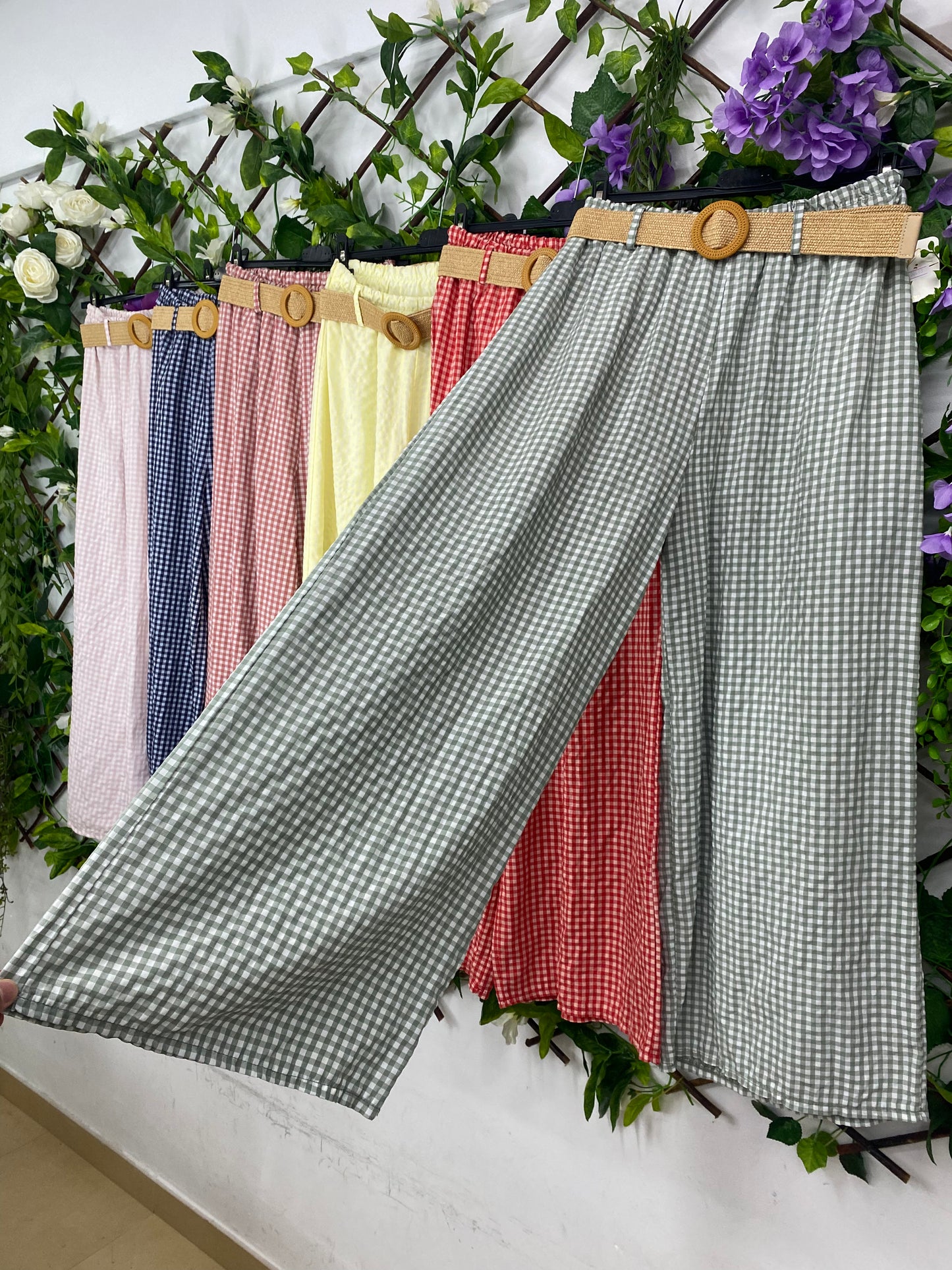 Pantalon Vichy