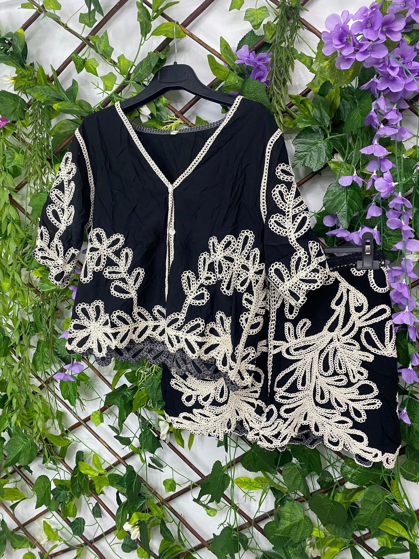 Blusa Negra Vaporosa