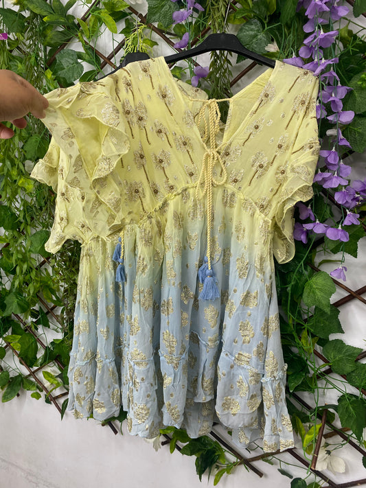 Vestido-Bluson Boho