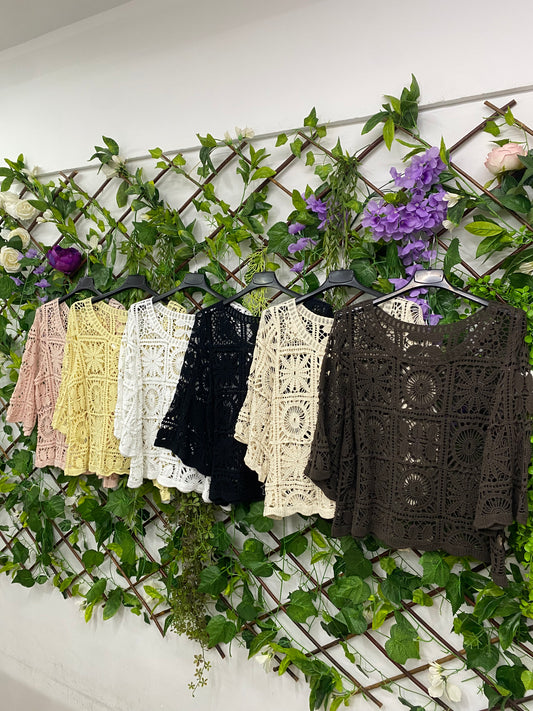 Blusa Crochet