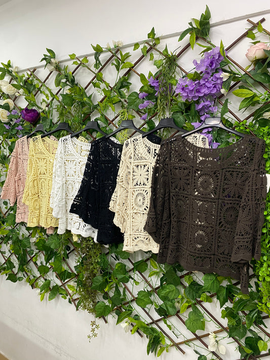 Blusa Crochet