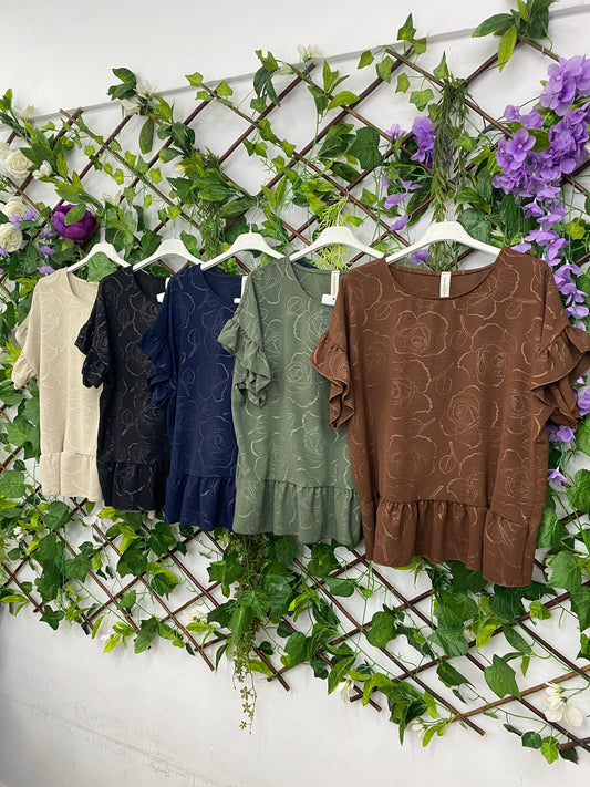 Blusa Rosas