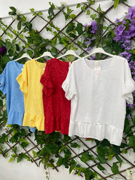 Blusa Rosas