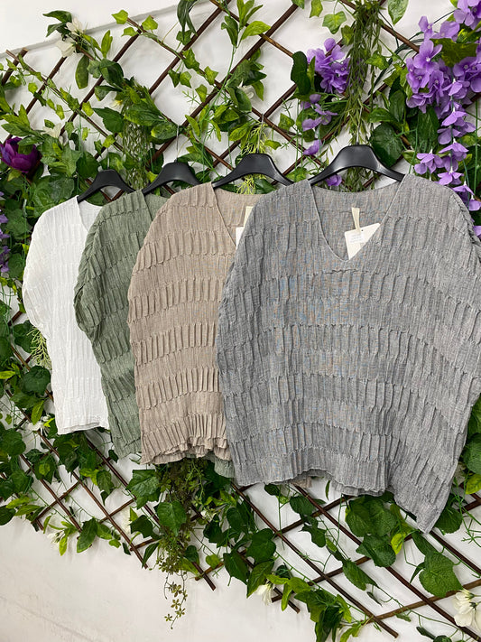 Blusa Pinzas