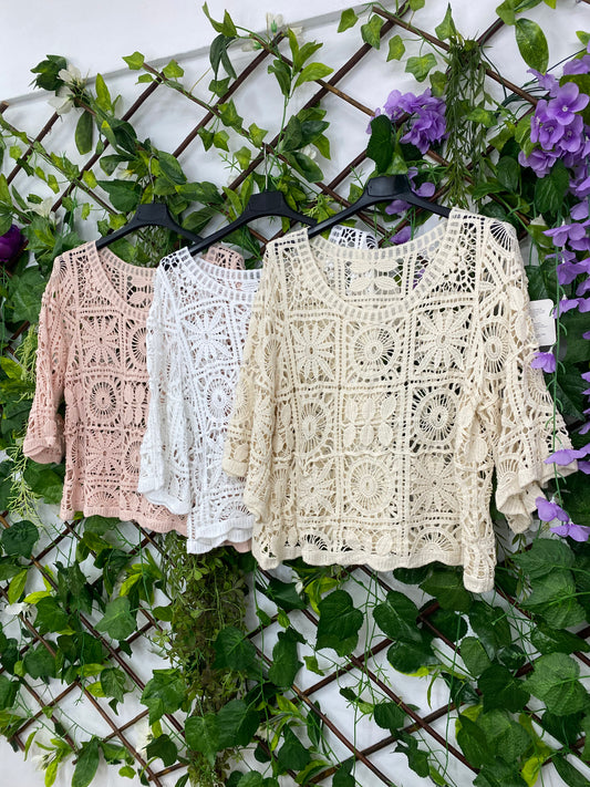Blusa Crochet