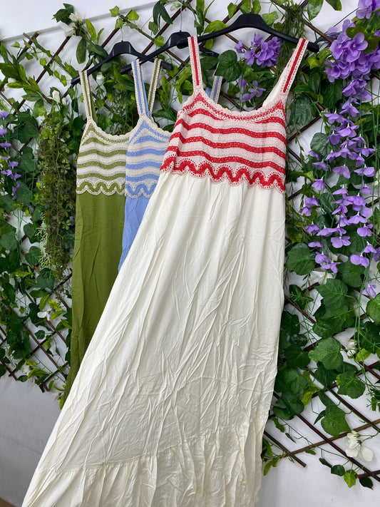 Vestido Top Ganchillo