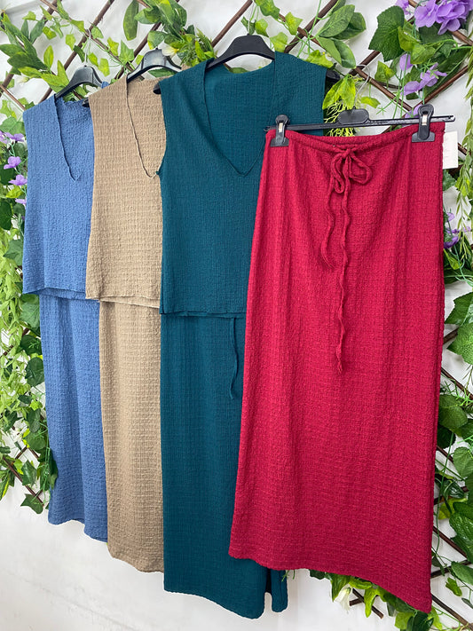Conjunto Falda Licra