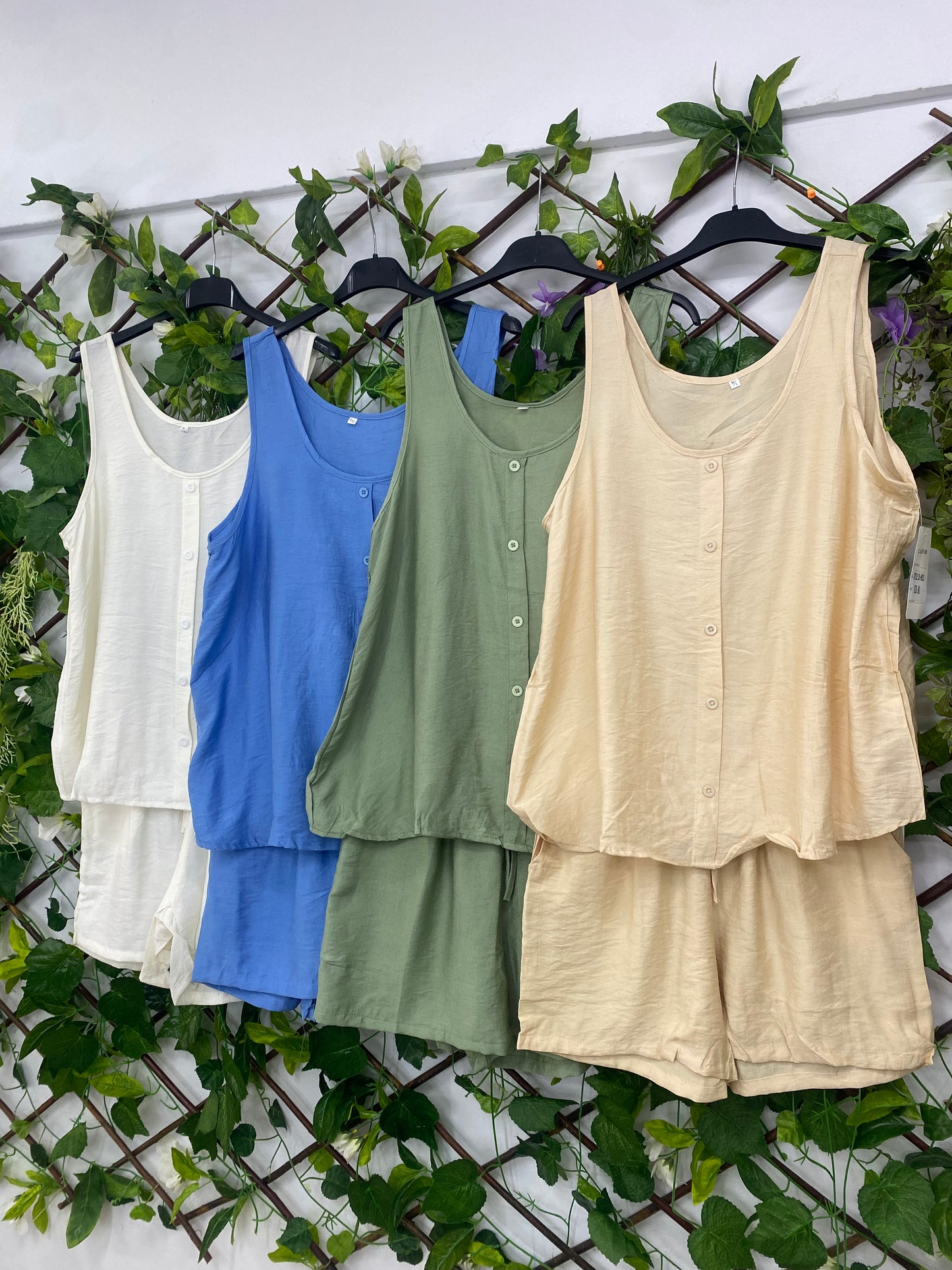 Conjunto Blusa Abotonada