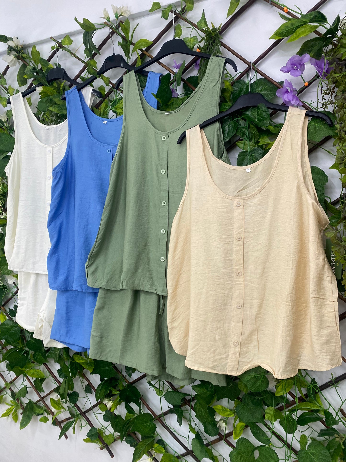 Conjunto Blusa Abotonada