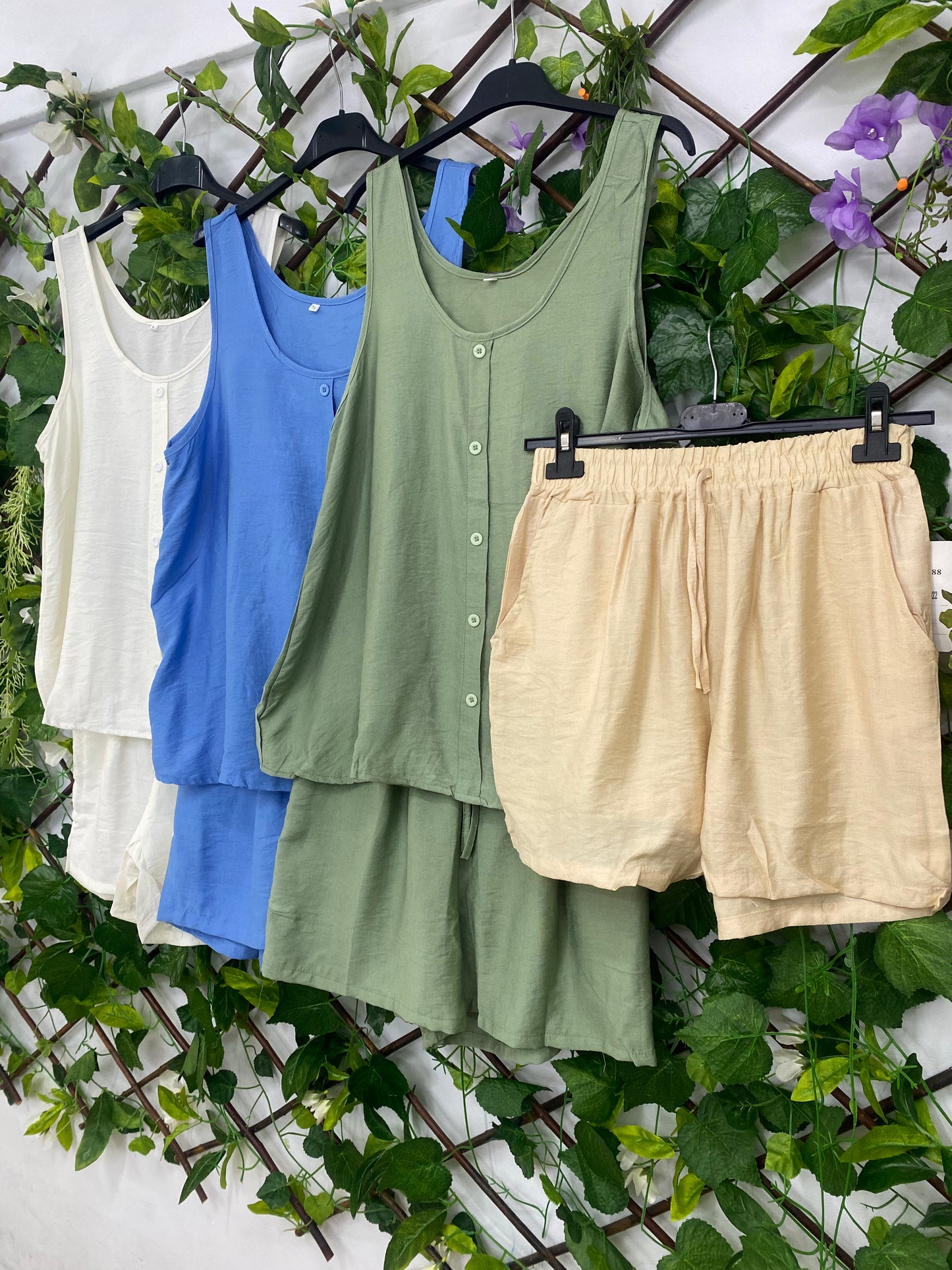 Conjunto Blusa Abotonada