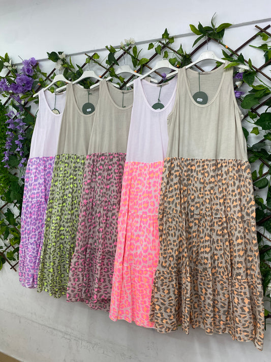 Vestido Falda Print