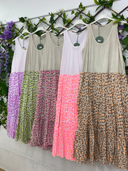 Vestido Falda Print