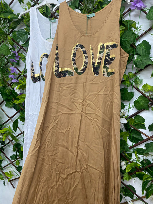 Vestido Love Militar