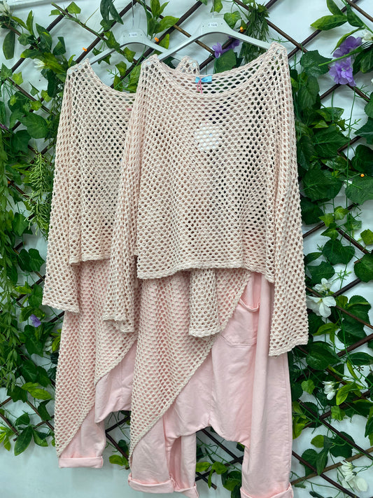 Conjunto Hilo Rosa Pantalon