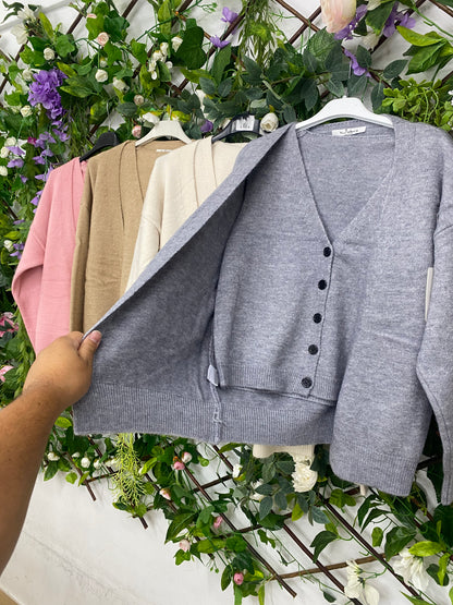 Conjunto Chaleco y Rebeca Punto