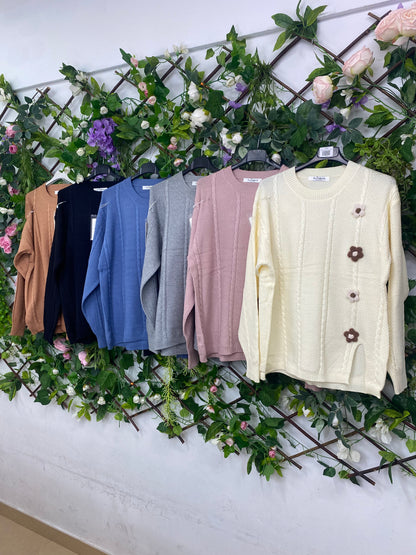 Jersey Detalle Flores