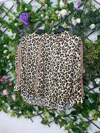 Camisa Leopardo Rayas