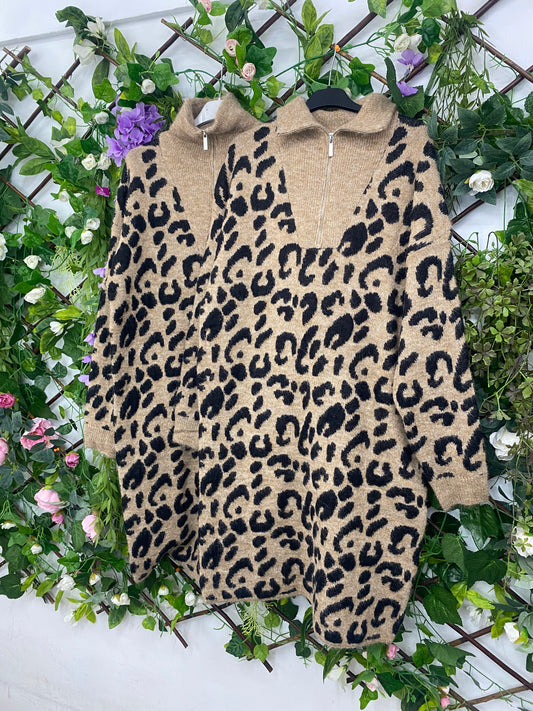 Vestido Punto Print