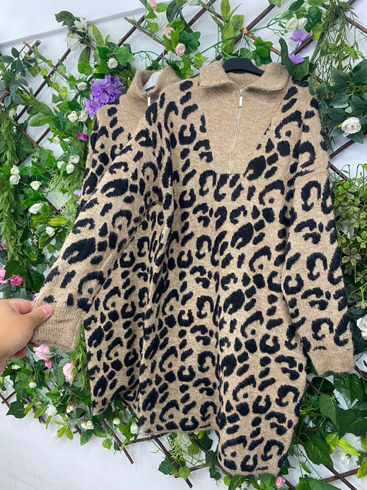Vestido Punto Print