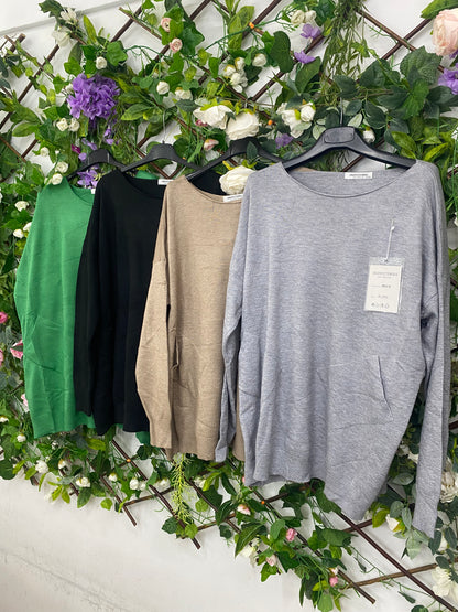 Sueter Bolsillos Punto