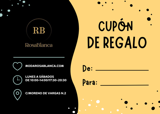 Tarjeta Regalo RosaBlanca